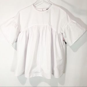 ASOS bell sleeve babydoll top